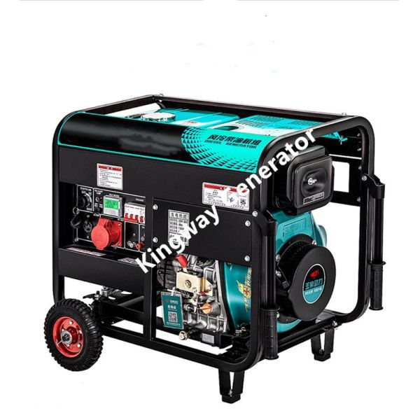 Pequeño estado de excepción móvil silencioso del sistema de generador del gas natural 10KW