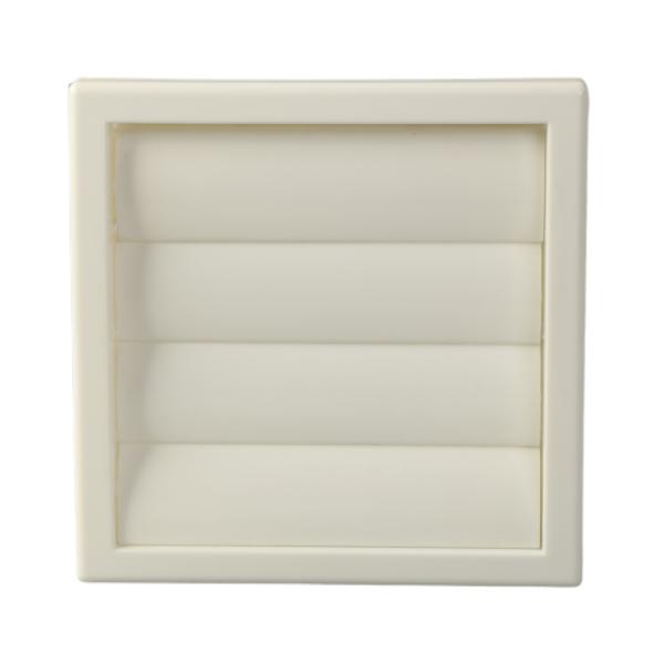 White HVAC Ventilation System Air Vent Grilles Ceiling Square Air Diffuser 100MM 4INCH