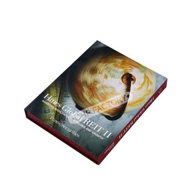 Grande boîte en papier rigide magnétique cadeau pour l'emballage de livres