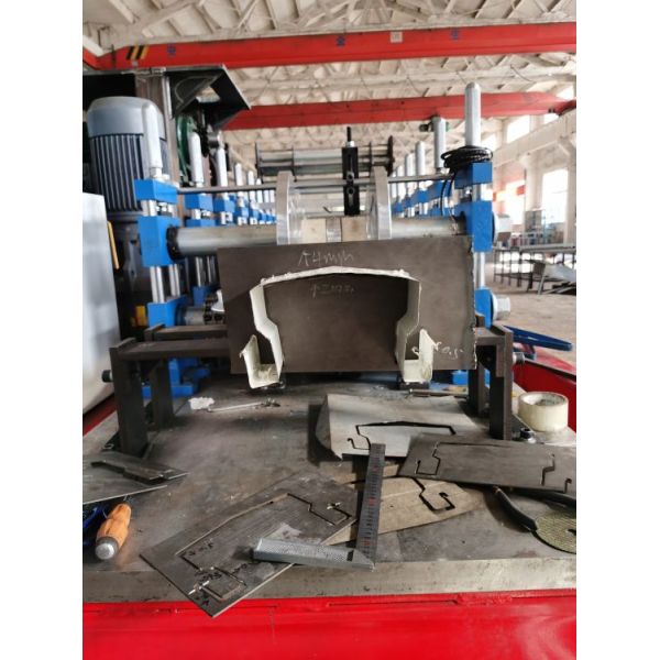 7.5kw Seamless Gutter Machine Fascia Roll Forming Machine 6 Inch