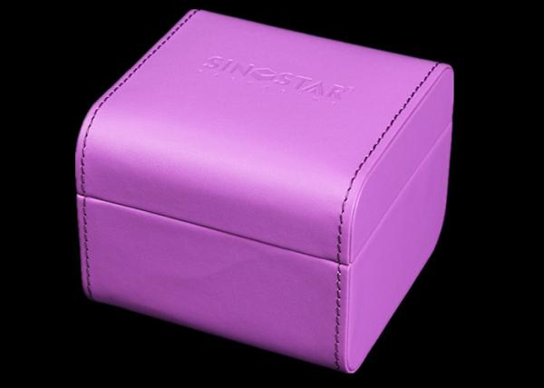 Durable Women Watch Box Luxury Waterproof Velvet Inside For Presentation Gift