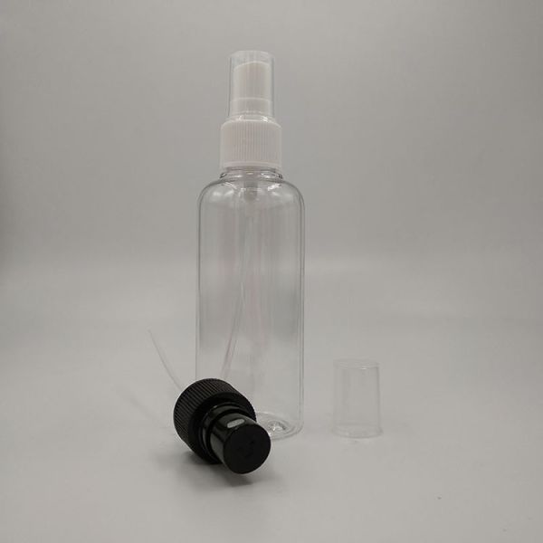 Refillable Spray Bottle With Flip Cap Eco Friendly Transparent Customized