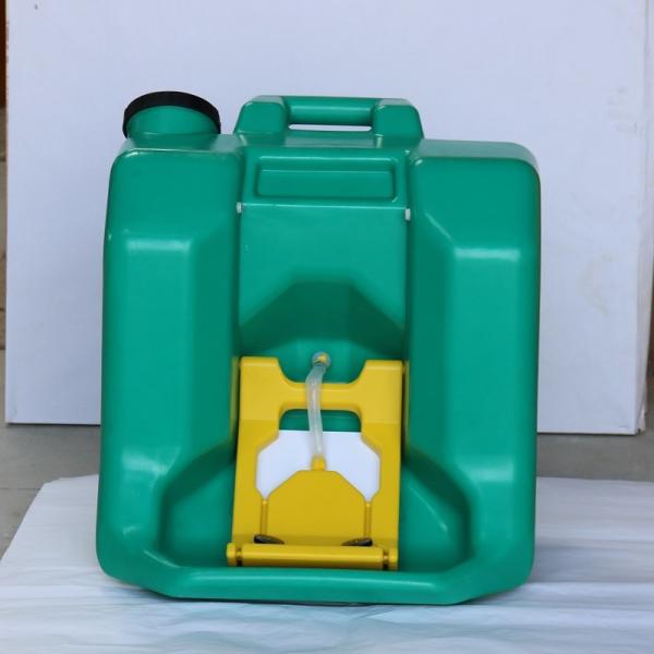 15 minutes Bright green Emergency portable eyewash  station/ 60L eye washer, Gravity Fed Eyewash similar to HAWS