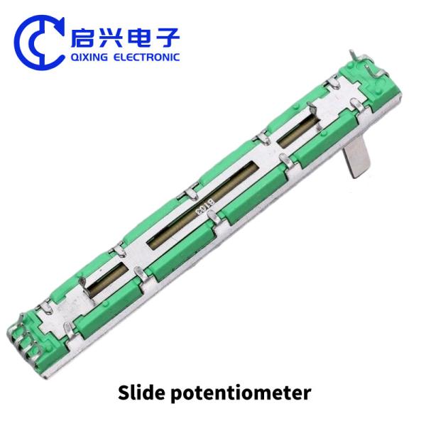 Potenciômetro fornecedor 10k 50k 100k com 30mm 45mm 60mm viagem de deslizamento linear fader potenciômetro