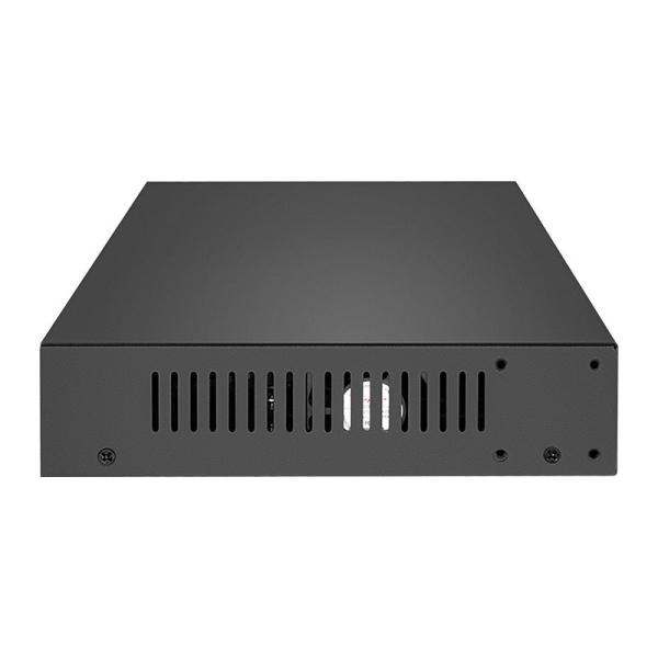 10G RJ45 Portos 1 Fans Método de transferência de armazenamento e encaminhamento do switch Ethernet não gerenciado