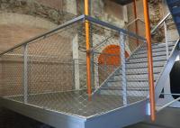 Excellente maille SS304 d'escalier de boucle de flexibilité 2,0 trou du fil 50x50 millimètres de millimètre