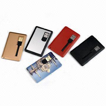 Impulsión AT-045A de memoria USB de la tarjeta de crédito del regalo de la promoción