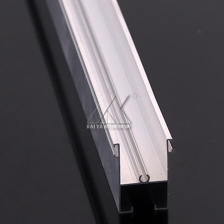 ISO Standard Rail Customized Aluminum Windows Profile For Combodia Market