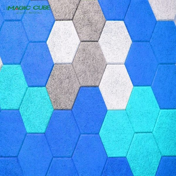 Moisture Proof Wood Wool Acoustic Panel Sound Absorption In Commercial Buildings