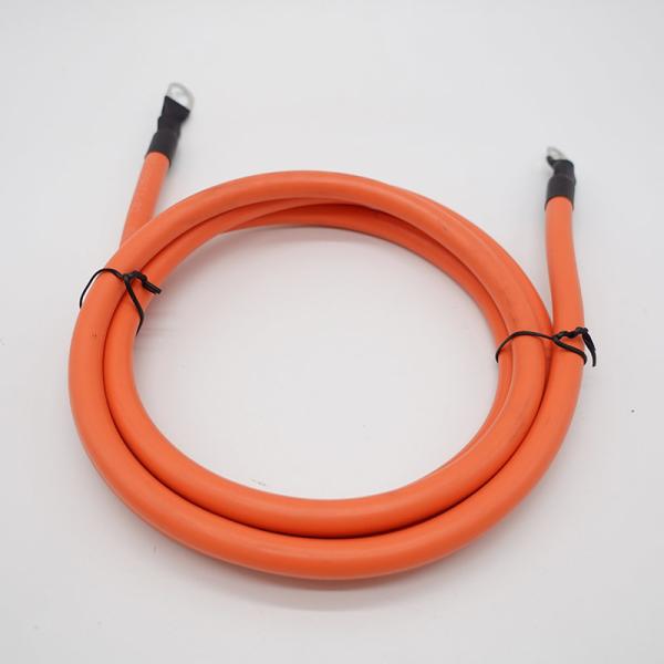 EURO Mercado Principal 25 mm Cabos de Soldadura Laranja Duplo-Isolados