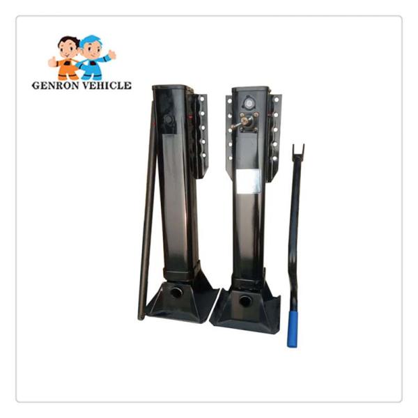 China Factory Trailer Jost 24t 28t 30t Landing Leg/Gear with Wheels Export to Ukraine Indonesia