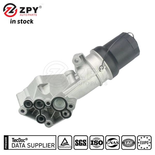 ZPY Oil Filter Adapter Housing for VW Audi 2.5L Engine 07K115397D