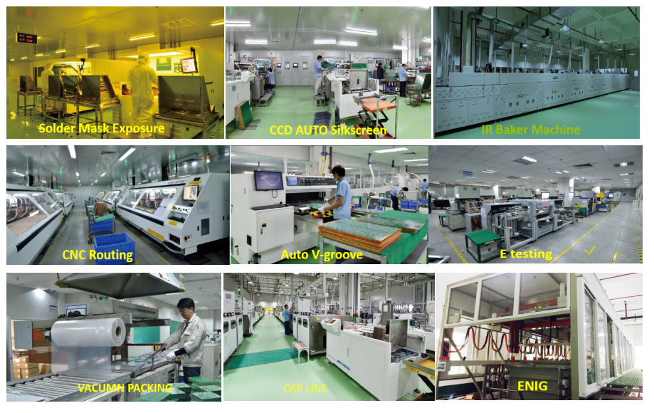 Плата с печатным монтажом PCB HDI слоя FR4 IT180 94V0 RoHS 2-4u» ENIG Multi