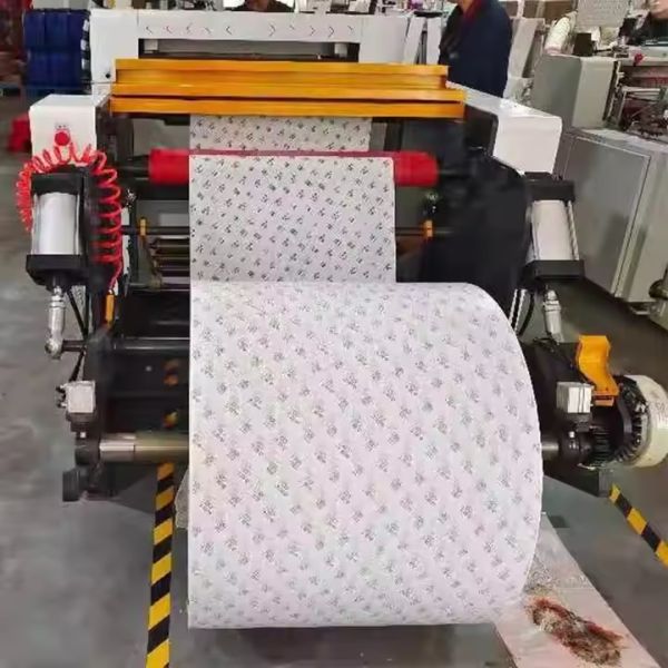 HQJ 1100 Автоматическая катушка для резки листов для бумаги и пластиковых рулонов