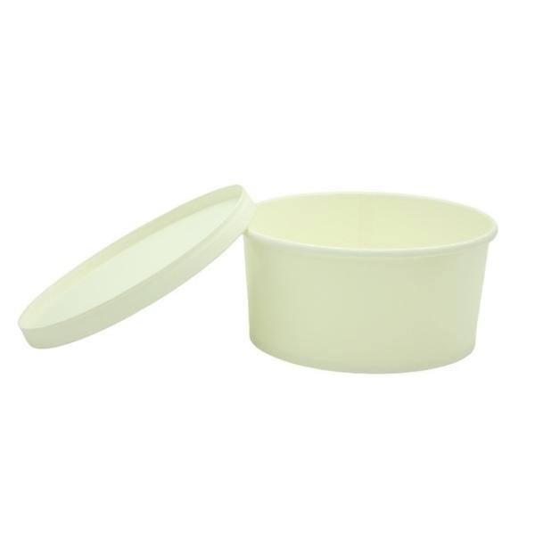 Kraft Restaurant Soup Disposable Cups Paper Soup Cups With Lids