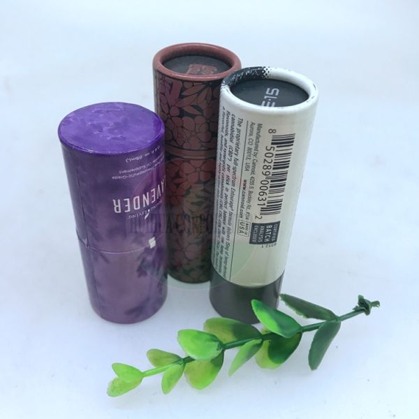 Повторно использованные трубки губной помады Kraft косметики трубки губной помады картона упаковывая пустые бумажные