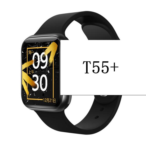 HL55+Smartwatch Electronic Bracelet Waterproof Sports  ANDROID IOS Data Remote Camera T55+