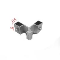 Die Cast 45 Degrees Straight Slice Aluminum Corner Connector