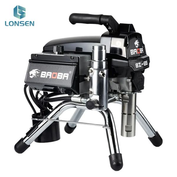 Electric Piston Airless Paint Spraying Machine for Home Decoration and Construction Site Spraying Applications