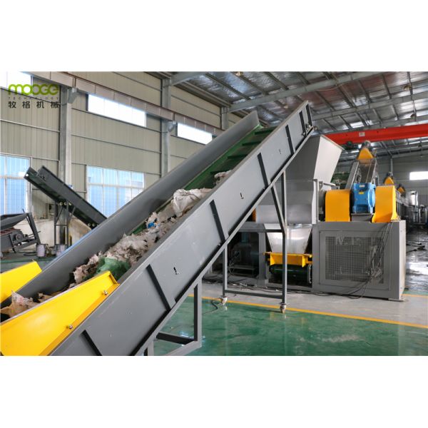 Машина для переработки пластмассовых пленок 3000 кг/ч Сельскохозяйственная линия для стирки LDPE