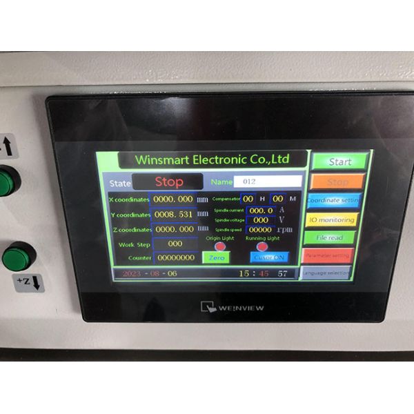 Desktop 40000rpm Mini PCB Depaneling Router Machine PCB Depaneler