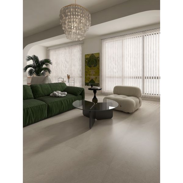 Matera Sandstone Beige Living Room Tiles Abrasion Proof Customizable Color