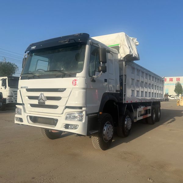Sinotruk Howo400 Used Dump Truck Dealer 8x4 12 Wheeler manual diesel