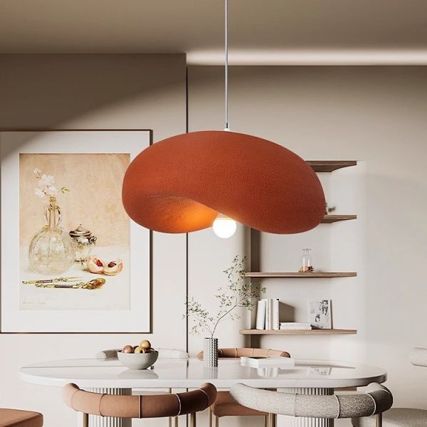 Japanese Style Decorate Hanging Lamp Modern Pendant Light Nordic Home Decor Wabi-Sabi Fixtures