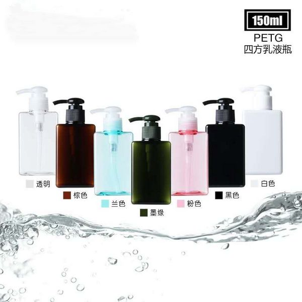 PET Plastic Beverage Bottles / Empty Hand Sanitizer Bottle With Pumps For Cleaning