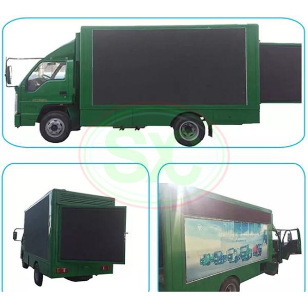 Mobile Advertising Vehicle Led Display Electronic Billboards Outdoor P3.91 3840hz