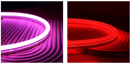 nouveauté au néon de 5m LED allumant des connecteurs de DIY pour extérieur d'intérieur