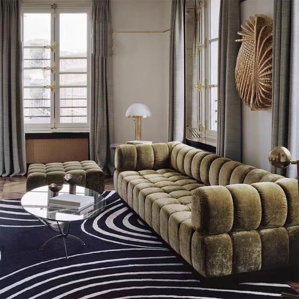 Upscale 3 4 5 Star Hotel Room Sofa Customized Hotel Furniture