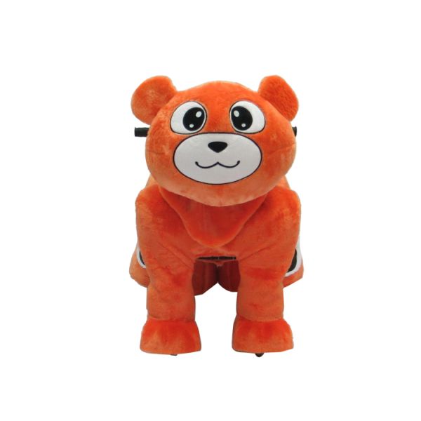 Human Power Plush Walking Horse Toy plush electrical toy animal mechanical ride on horse