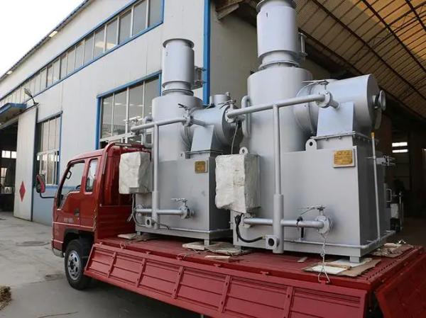 Automatic Household Waste Incinerator with 98% Combustion Efficiency and 800-1200°C Temperature Range for Safe Disposal