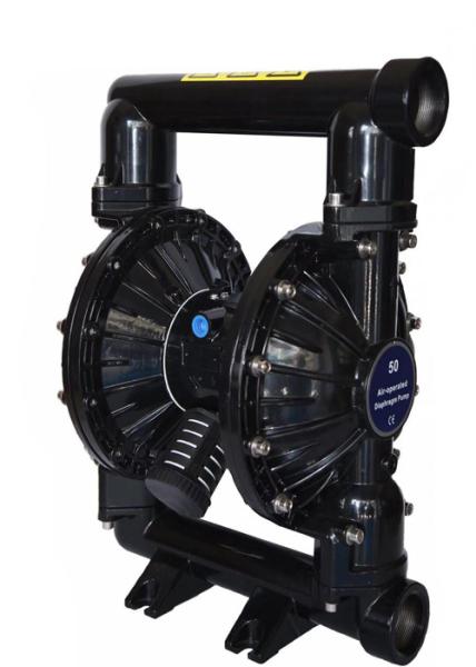 Stainless Steel Air Driven Double Diaphragm Pump High Volume Delivery