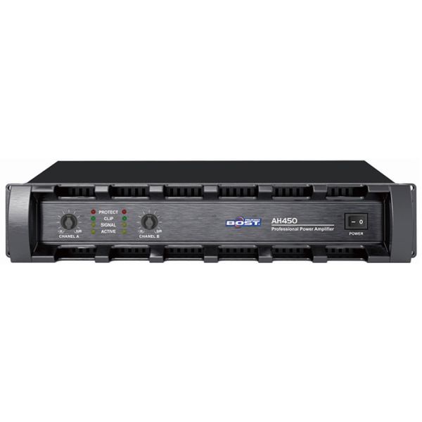 2 channel high power professional power amplifier AH series