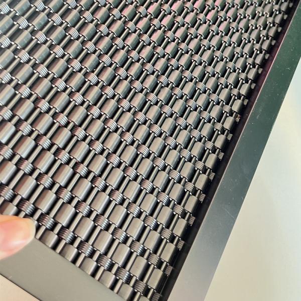 Brass Elevator Metal Mesh With Brushed Finish