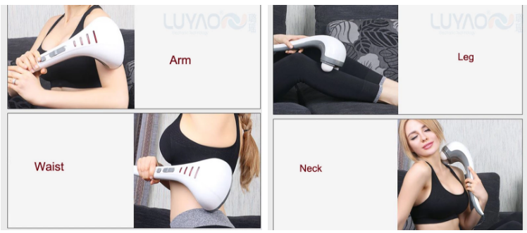 Long Grasp Strip Dual Heads Massage Hammer For Personal Body Care 1.6KGS / 2KGS