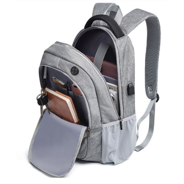 Изготовленный на заказ USB поручая рюкзак ноутбука дела Оксфорда