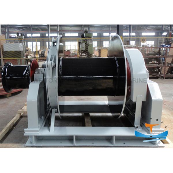 Single Drum Marine Electric Winch Compact Structure Design ABS Certificated