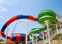 Équipement 10mm fait sur commande coloré de glissières d'eau pour la station de vacances d'hôtel