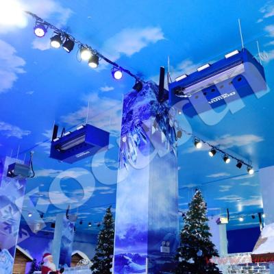 Simens PLC controlado Parque de Neve Máquina de queda de neve interior e exterior para cenário