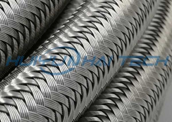 Sleeving trançado de aço inoxidável do metal para a proteção do IEM e o chicote de fios do fio