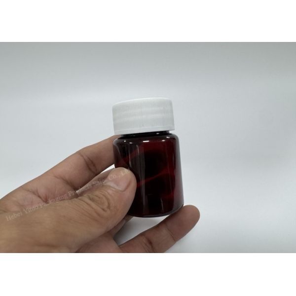 1oz 30ml Capacity Plastic Prescription Bottles Wheel Polishing Neck