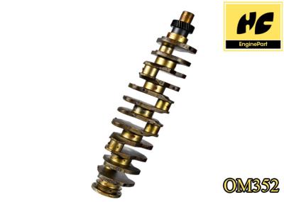Casting Iron / Forged Steel Crankshaft Mercedes Benz Parts OM352 4420304301 / 4420303701