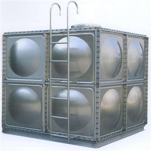 Potable Steel Water Storage Tank , 2m3 Galvanized Water Storage Tank
