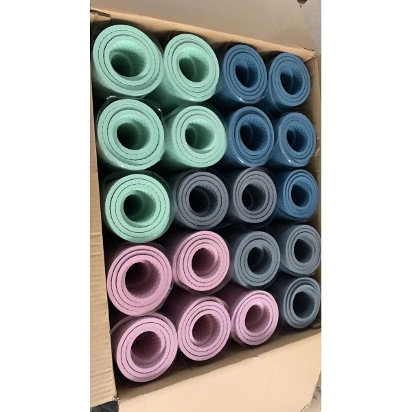 1830*680*1.5MM Eco Friendly Yoga Gym Stuff Suede Rubber Foldable Travel Yoga Mat