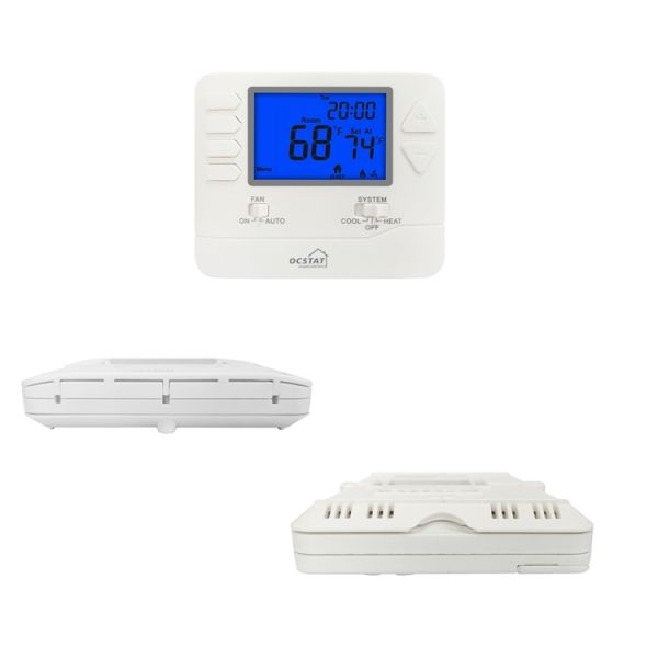 Display Size 384 Sqin Intelligent Temperature Controller Room 24V Thermostats Featuring Temperature Ranges 32°F to 99°F 0°C to 40°C for Climate Control