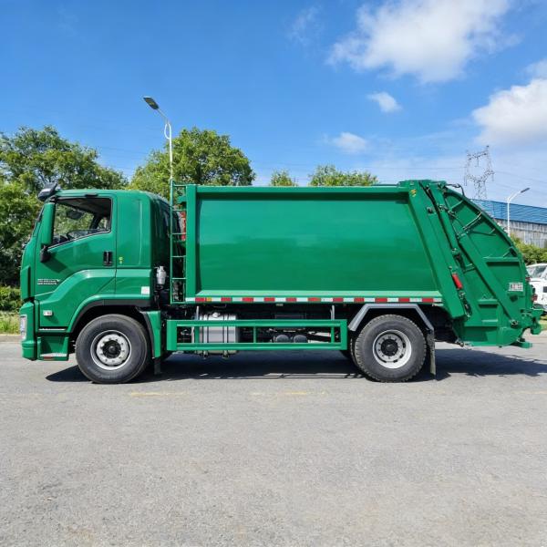 Second Hand Garbage Trucks JAPAN Technology Used Garbage Compactor Truck 8m3