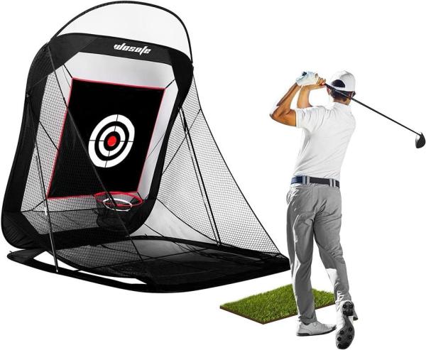 275mm Portable Practice Golf Net Target Sheet Outdoor Sports Products Automatic Ball